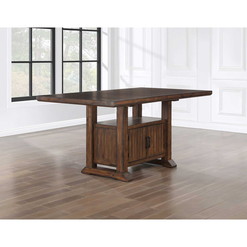 Auburn 5-Piece Storage Counter Table Dining Set(Table & 4 Side Chairs)