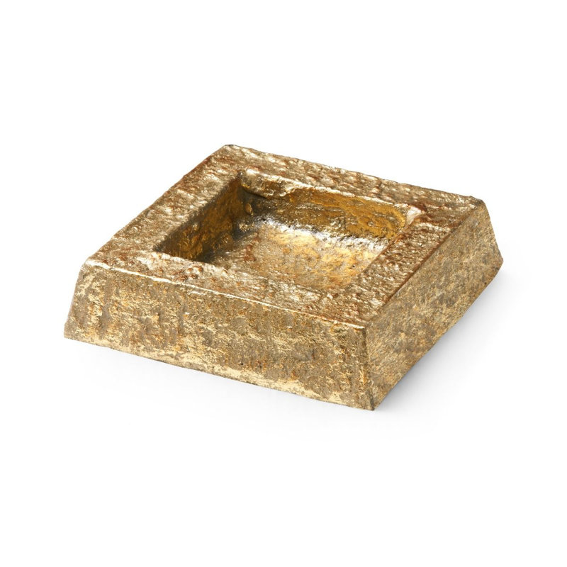 Metal Paper Clip Holder, Gold