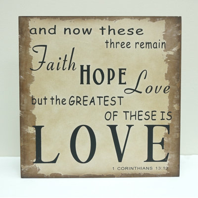 Handmade Wall Decor on Wood