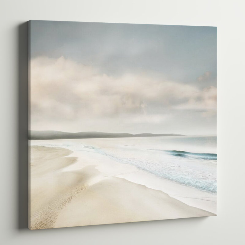 " Cloud Coast ", 40" H x 40" W, Wrapped Canvas, No Frame