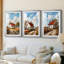 LANDSCAPES Series CIV - Impression personnalisée de qualité supérieure avec mat - 3 pièces-52631083