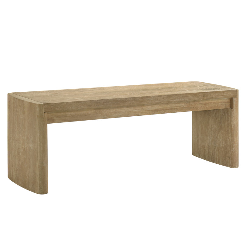 Banc de salle à manger long de 50,5 po Kepler Driftwood 