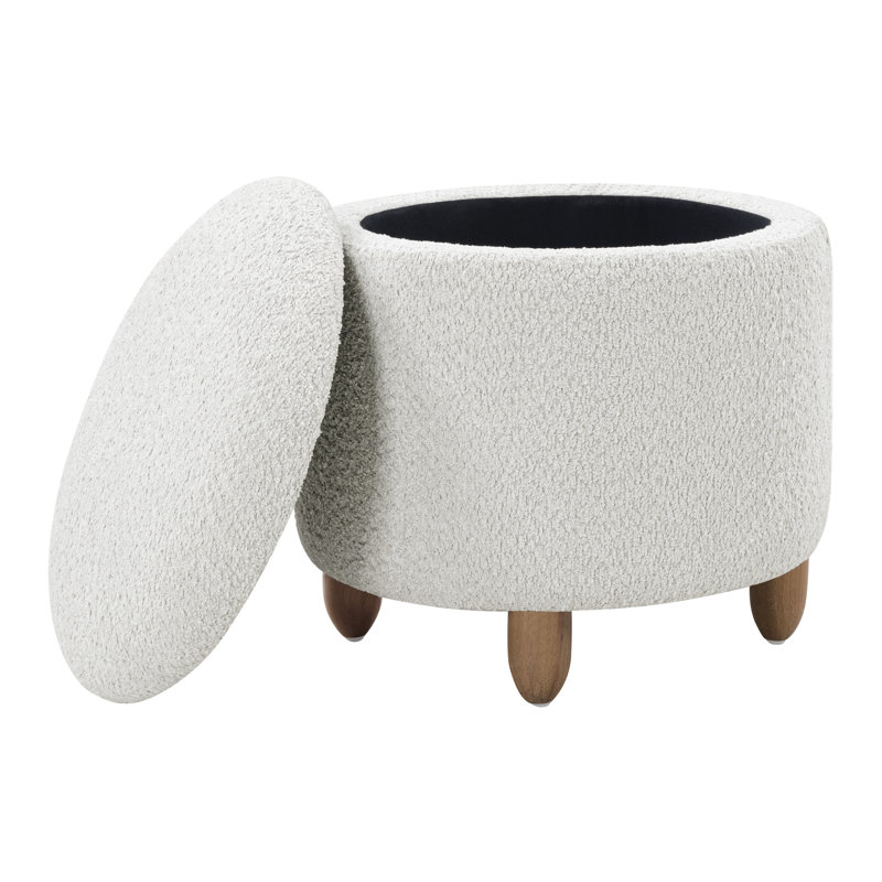 Twomey Storage Ottoman, Shepa Parchemnt