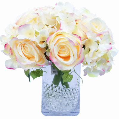 Fabric Arrangement in Vase