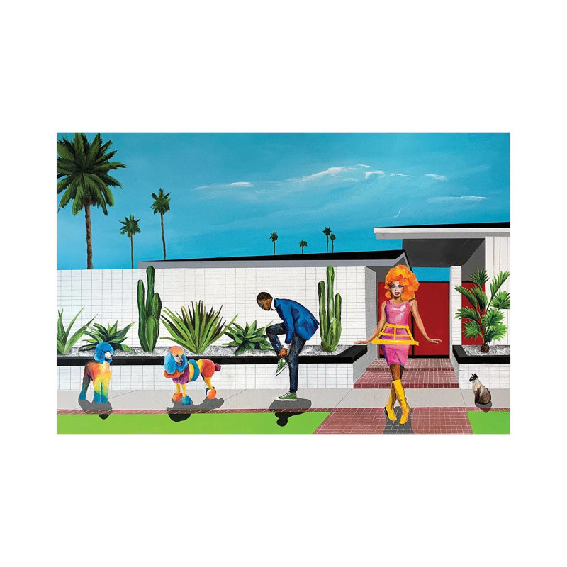 Off To Pride by Dan Nelson - Print on Canvas, Wrapped Canvas, 45.72cm H x 66.04cm W x 3.81cm D