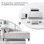 Chaise longue de rangement en velours Eastham-1395031066-1395053785