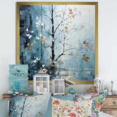 Feuilles d'érable au clair de lune