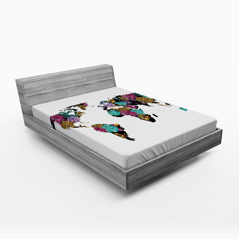 Microfiber Fitted Sheet, Queen Fitted Sheet