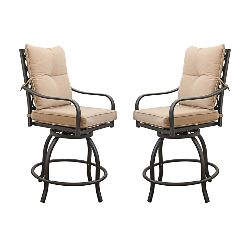 Tabourets de bar pivotants Outdoor Living