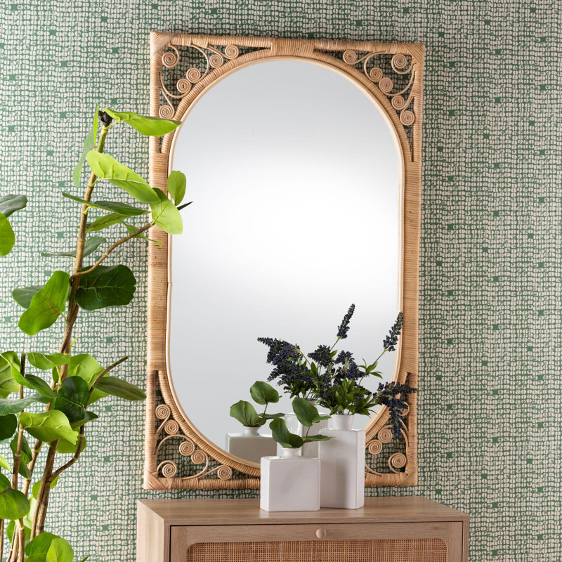 Miroir d'appoint mural Bali & Pari Isley