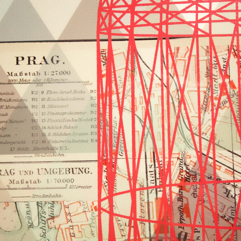Prague Map Print