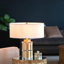 Lampe de table - avec abat-jour tambour