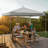 120'' W x 120'' D Metal Pop-Up Canopy