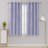 Spurgh Sliver Wave Foil Print Blackout Thermal Grommet Curtain Panels (Set of 2)-792607135-792607140