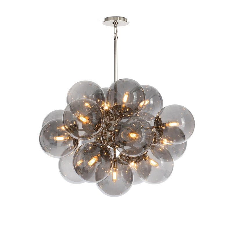 Lustre Shine, Nickel poli, Verre fumé