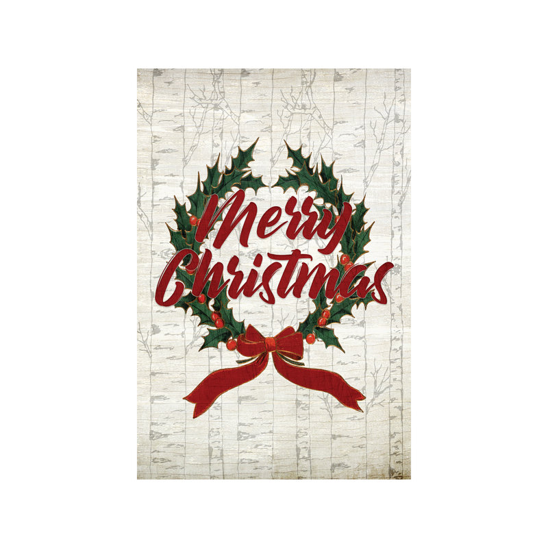 Happy Holidays III by Kimberly Allen - Wrapped Canvas Painting, 66.04 cm H x 45.72 cm W x 1.91 cm D