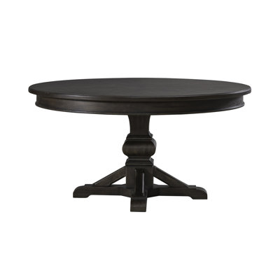 Trelawny Round Pedestal Dining Table w/ 12" Removable Leaf