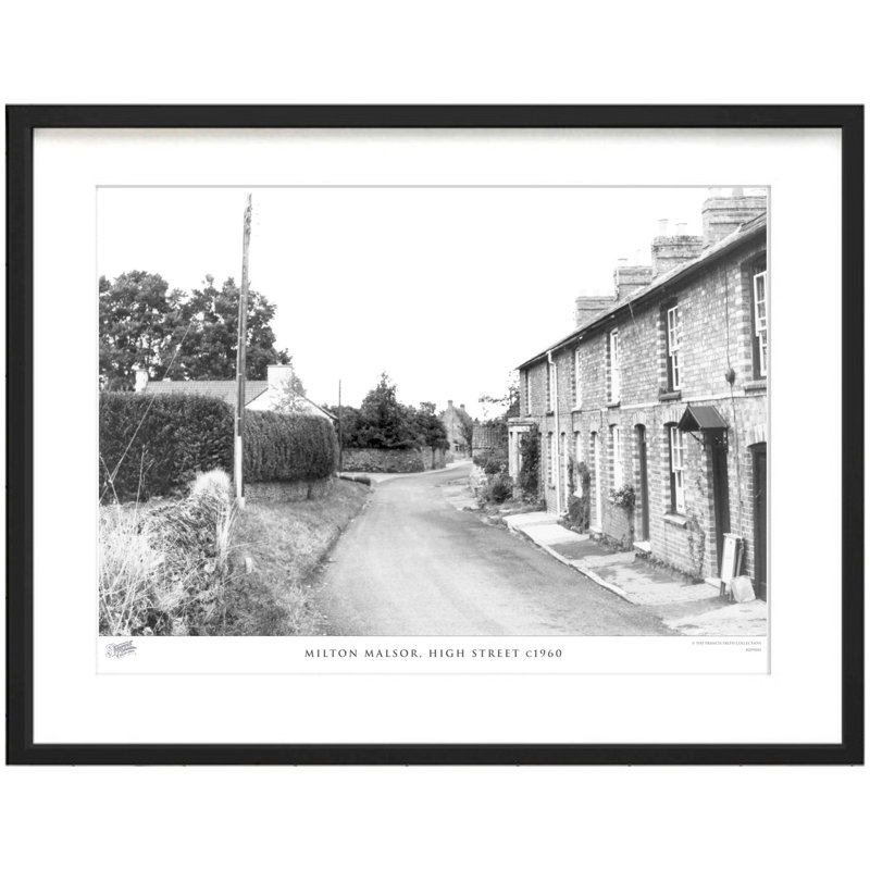 Milton Malsor, High Street C1960 by Francis Frith - Single Picture Frame Print, 28cm H x 36cm W x 2.3cm D