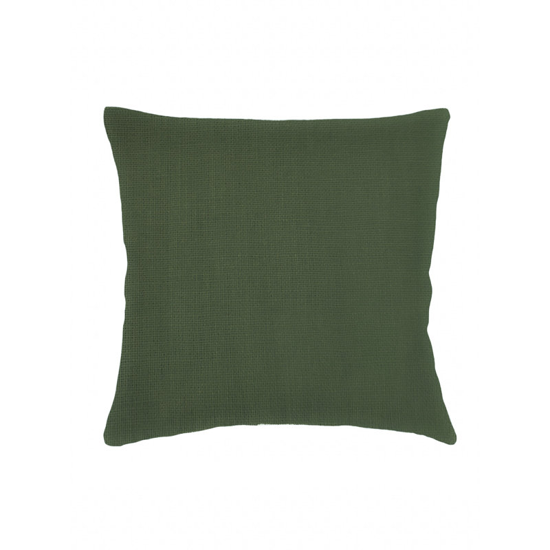 Coussin en lin épinette vert 20x20, Spruce Green