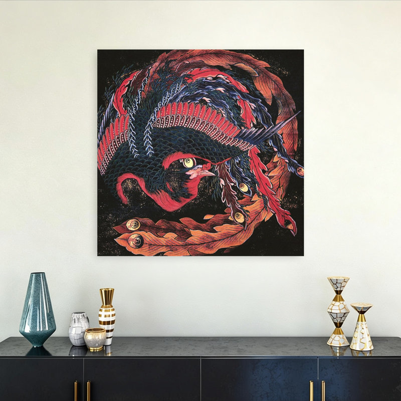 Reproduction d'art mural Phoenix, H 32 po x l 32 po