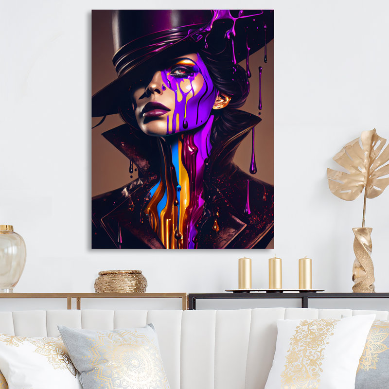 Décoration murale en métal, H 32 po x l 24 po x P 1 po