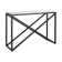 Calix Glass Top Console Table