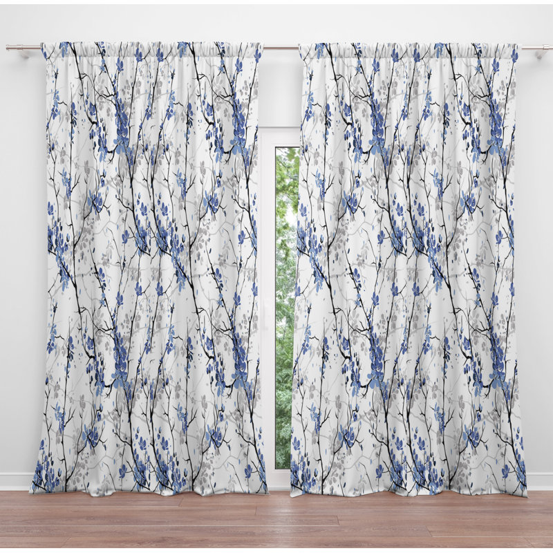 Paire de rideaux obscurcissant Bradham, L 20 po x L 52 po