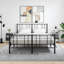 Barcenas 40cm W Iron Bedside Table-2131230066