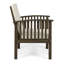 Chaises d'extérieur en bois d'acacia
