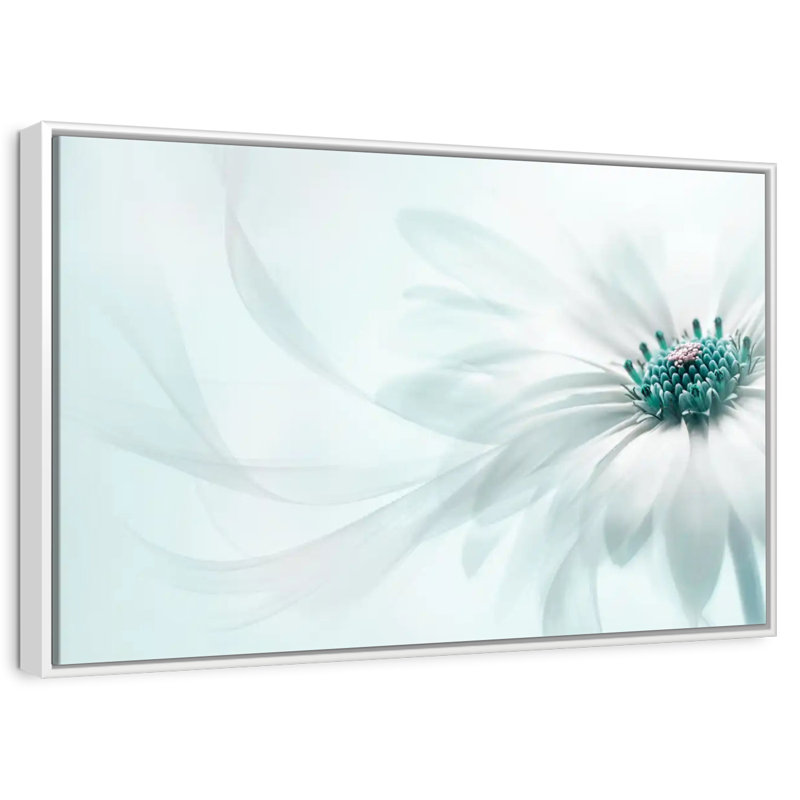 Botanical Purity, Floating Frame White, 19" X 13"