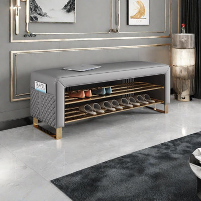 Light Luxury Shoe Change Stool