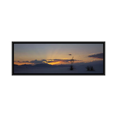" Cloudy Sunset, White Sands National Monument, New Mexico, USA " by Panoramic Images
