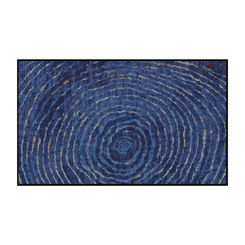Tapis gris soyeux et moelleux, Rectangle 5 pi x 7 pi