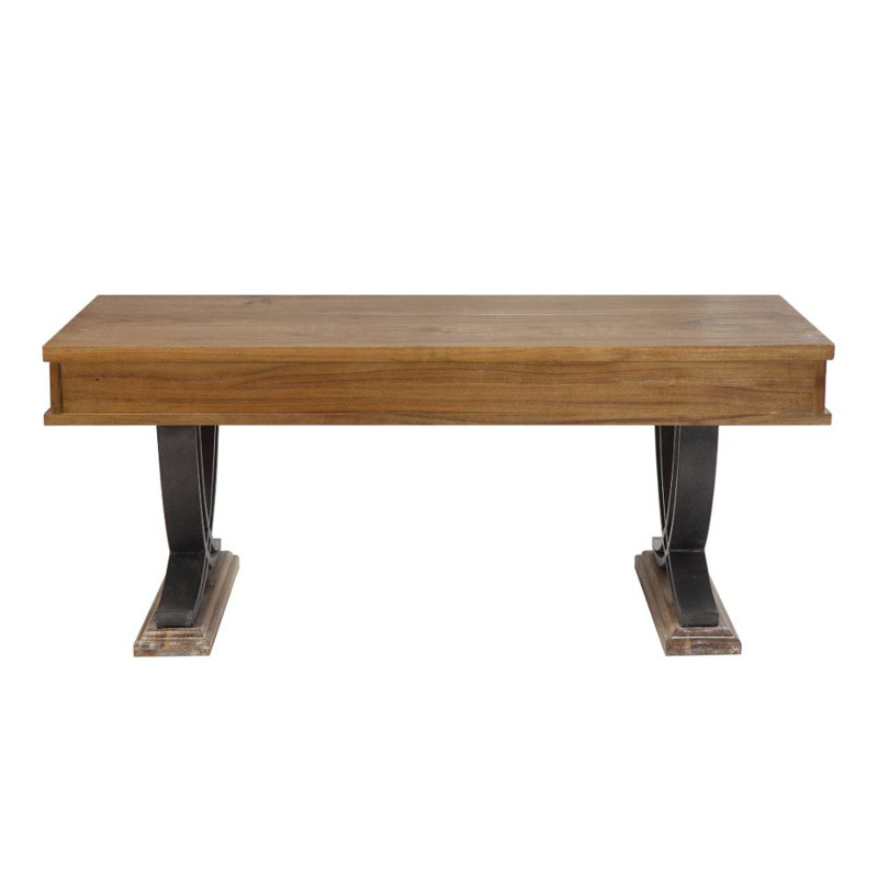 Table basse à tréteaux Brevon