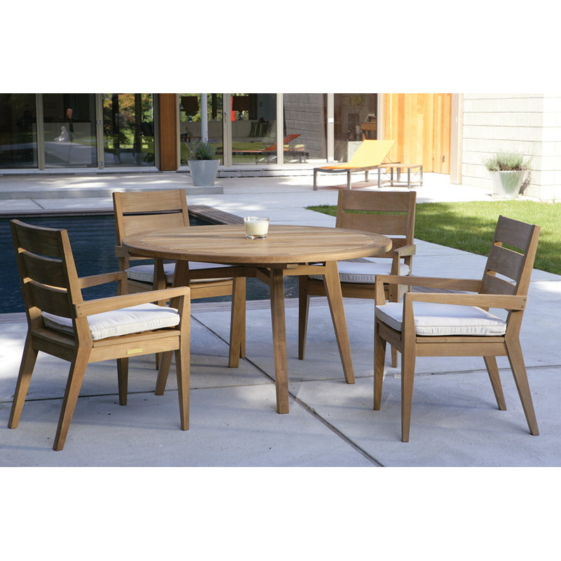 Algarve Teak Patio Dining Chair