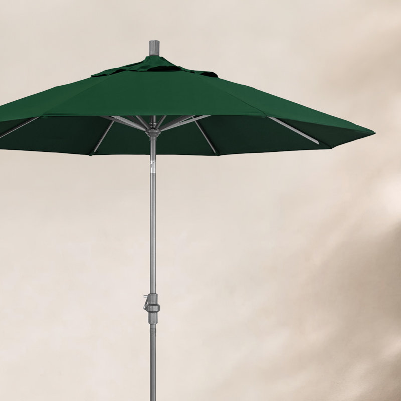 Parasol de marché 9 pi Romany, Performance vert forêt