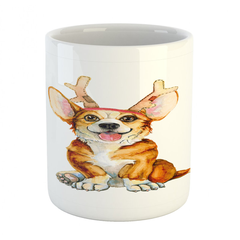 Grande tasse à café chiot