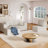 Beige Corduroy Sectional Couch , L Shape With Chaise Lounge For Living Room, High Elastic Sponge Actuality, Freely Combined Arrangement, 800Lbs Weight Capacity Room , Foam Lounge, Insert, Formation,-189981266-189981276