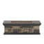 Foyer rectangulaire 50 000, forme de béton léger, gris pierre, l 57,84 x P 26,71 H 17,34H, aucun assemblage requis de toute façon, foyer, façonné, de nos jours