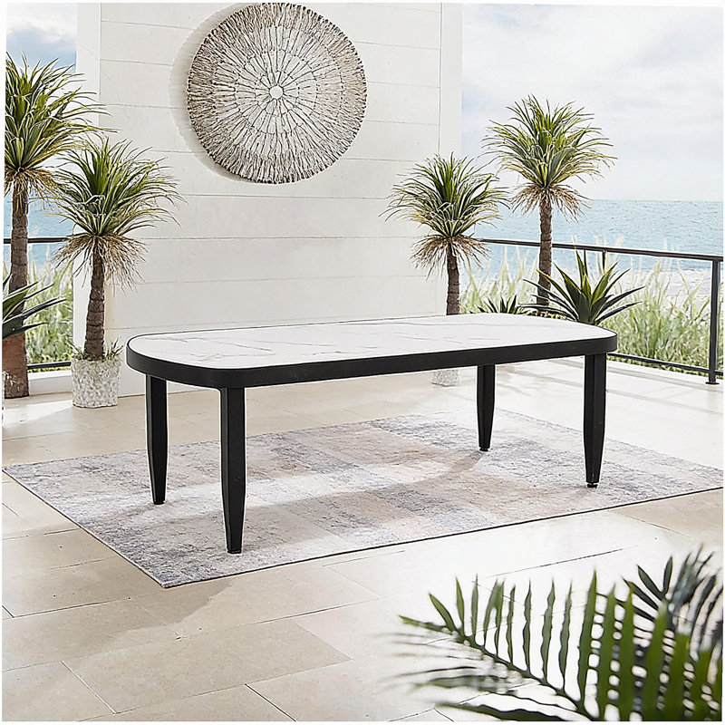 Table basse moderne d'extérieur Elegance Arc