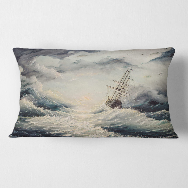 Struggle with the Elements Rectangular Pillow Cover & Insert