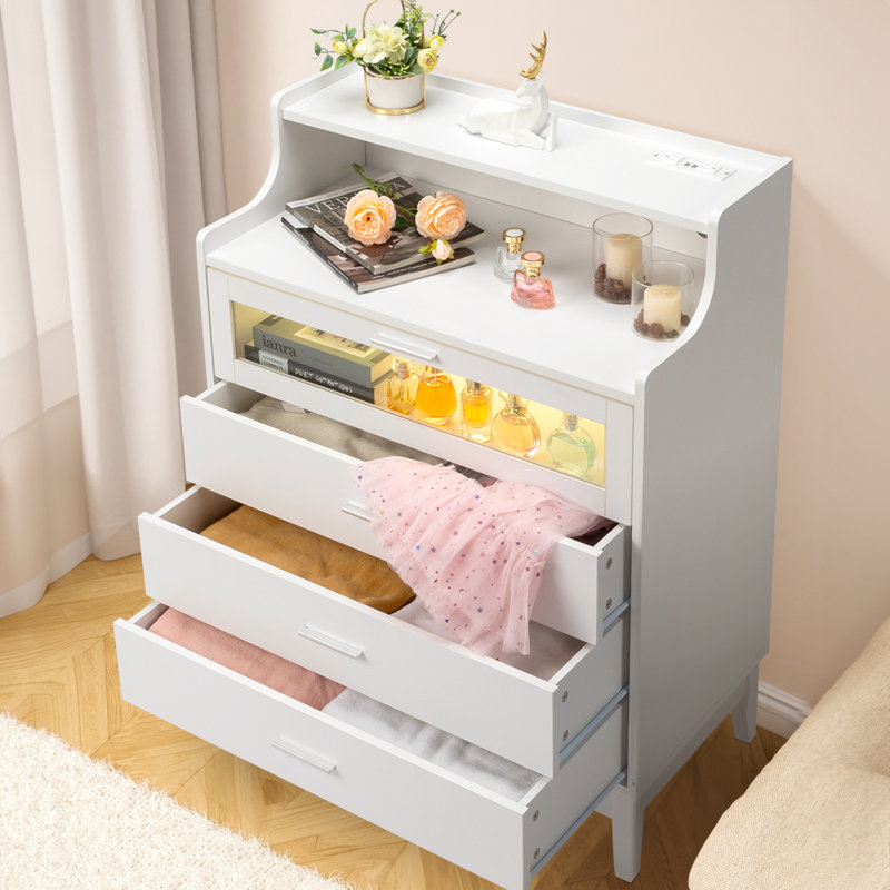 Commode Keyera, Blanc