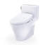 TOTO® WASHLET®+ Nexus® One-Piece Elongated 1.28 GPF Toilet and WASHLET S5 Bidet Seat, Cotton White - MW6423446CEFG#01