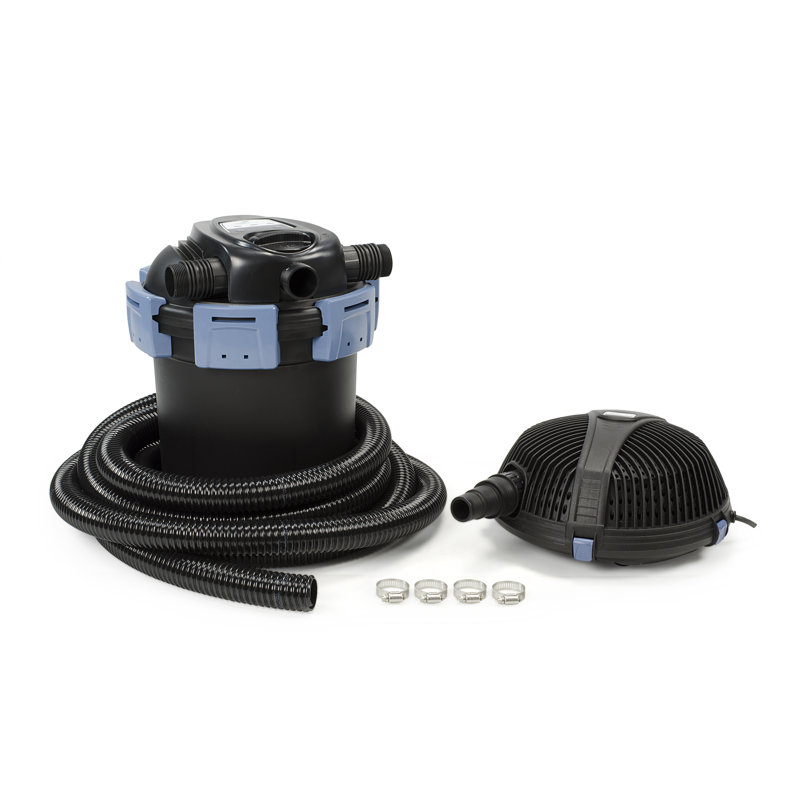 UltraKlean 2500 Black and Blue Pond Filtration Kit
