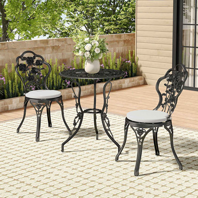 Kernan 2 - Person 46cm Long Bistro Set