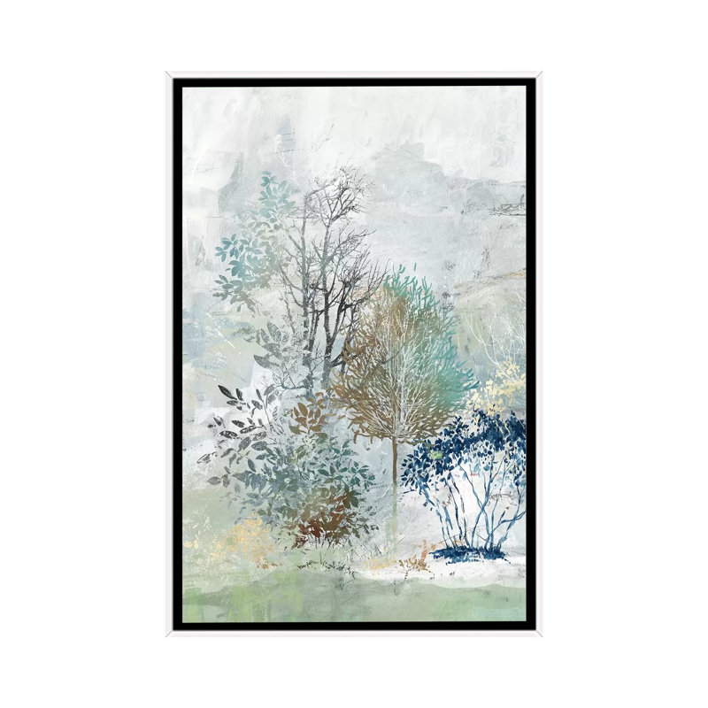 "Silence mystère I" par Allison Pearce, reproduction d’art, Pas de tapis, H 60 po x l 40po x P 1,5 po, Toile blanche encadrée