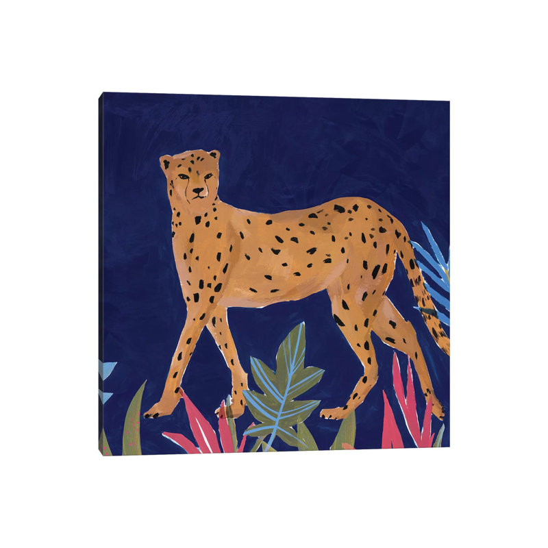 Cheetah I by Isabelle Z - Wrapped Canvas Print, 30.48 cm H x 30.48 cm W