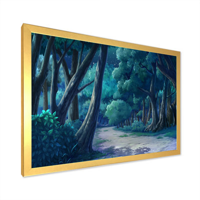 «Morning Light In The Forest II», reproduction sur toile