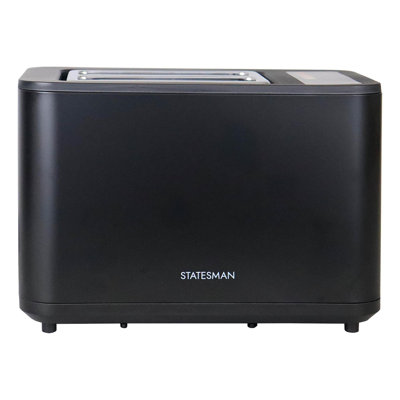 Statesman 2 Slice Digital Toaster Black