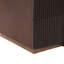 Table de chevet cannelée avec 2 tiroirs et base robuste Sunny Mordern-24545187